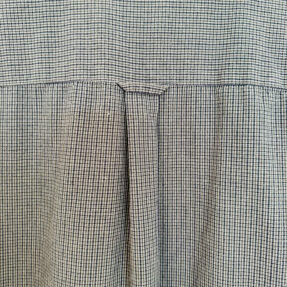 Columbia Sportswear USA Mens Cotton Grey Plaid Long Sleeve Button Down Shirt M - Picture 6 of 7